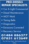 Pro Diesels - Batley