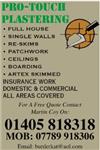 Pro-Touch Plastering - Doncaster