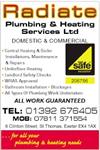 Radiate Plumbing & Heating Services Ltd - Exeter