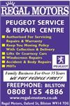 Regal Motors Peugeot Ltd - Bilston