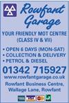 Rowfant Garage - Crawley