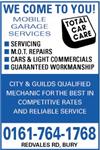 Total Car Care - Bury