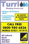 Turri Plumbing Services Ltd - Glasgow