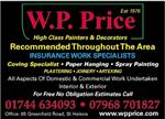 W P Price High Class Painters & Decorators - St. Helens