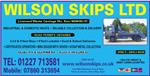 Wilson Skips Ltd - Herne Bay