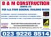 B & M Construction (South) Ltd - Waterlooville